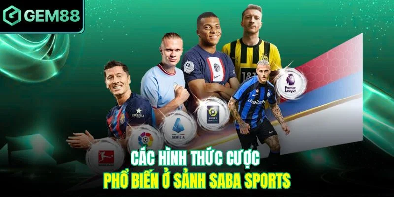 Các hình thức cược phổ biến ở sảnh Saba Sports