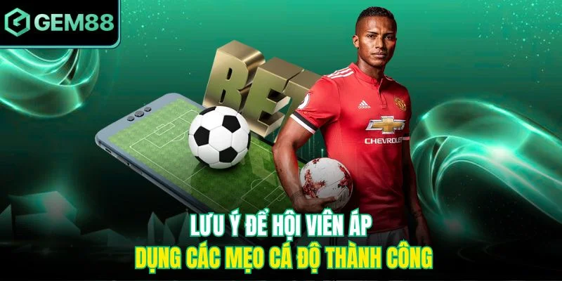 Lưu ý để hội viên áp dụng các mẹo cá độ thành công