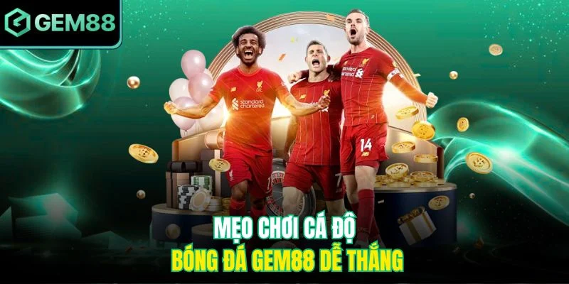 Mẹo Chơi Cá Độ Bóng Đá Gem88 Dễ Thắng Từ Các Cao Thủ 5 Mẹo Chơi Cá Độ Bóng Đá Gem88